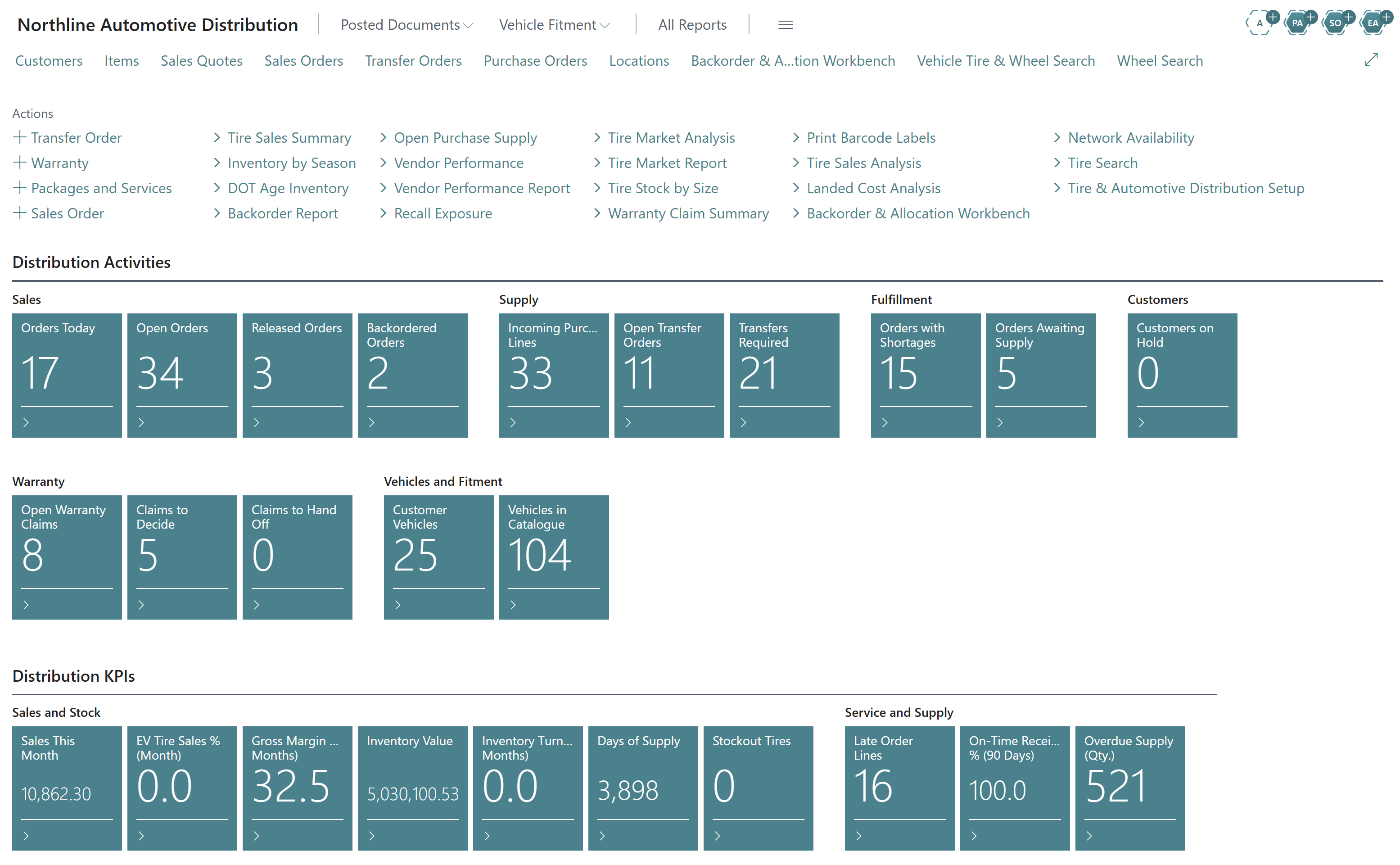 Business Central for Tire and Automotive Distributors: Fit, Gaps and How to Close Them